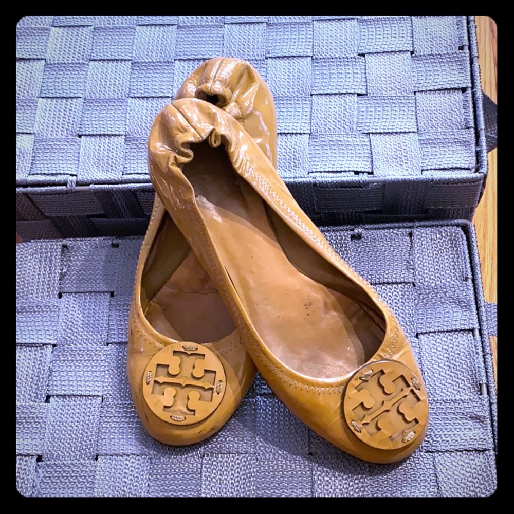 Tory Burch Patent Leather Ballet Flats